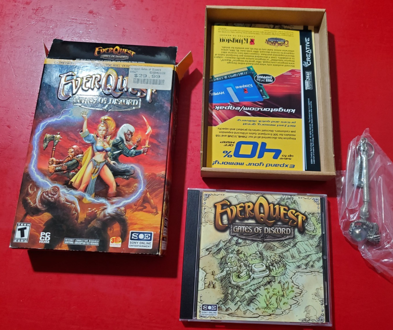 Rare Unique Lot of 14 EverQuest PC-CD Rom Video Games and Expansions