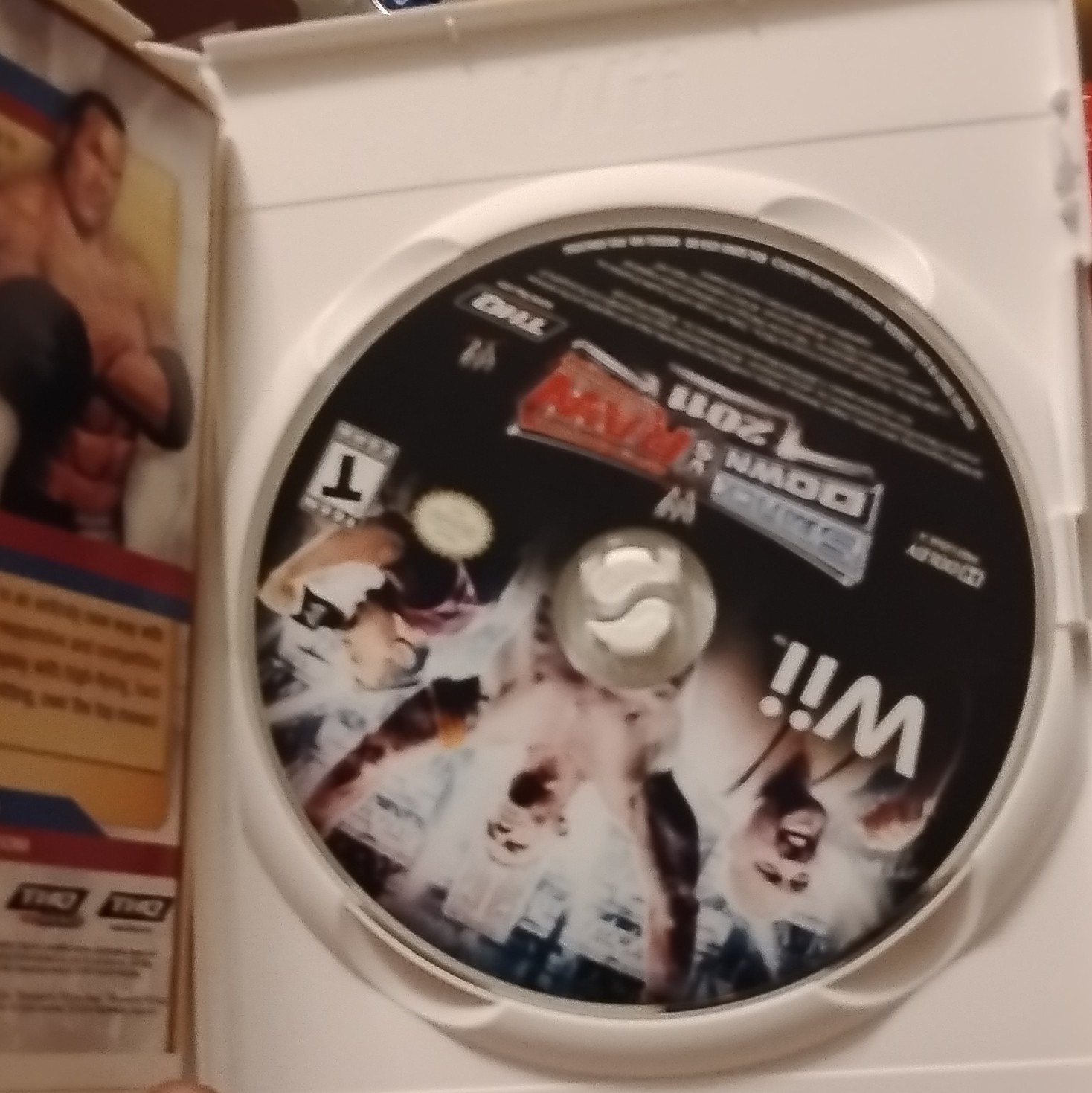THQ WWE SmackDown vs. Raw 2011 Nintendo Wii Wrestling Sports T-Teen Manual