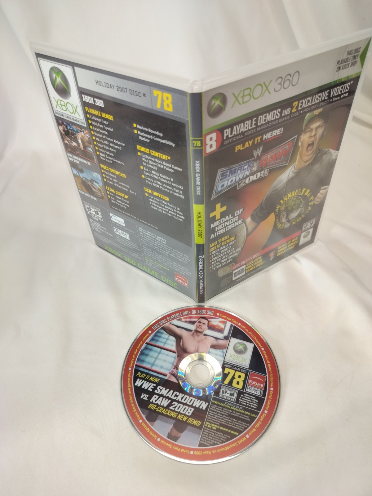 Lot Of 13 Official Xbox Magazine Demo Game Discs