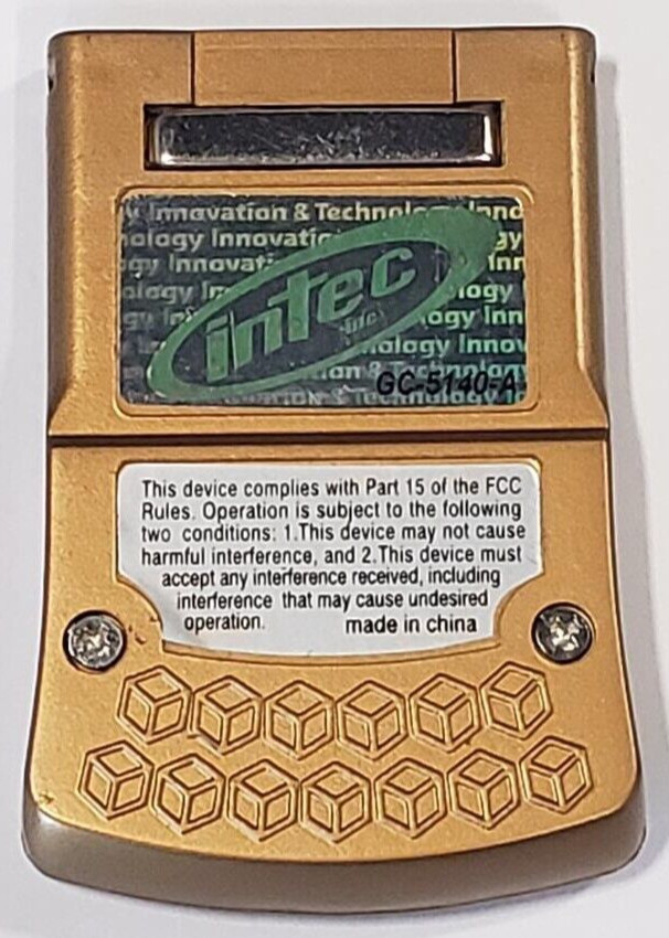 Intec 64MB GOLD Memory Card for Nintendo Gamecube Gaming Console System