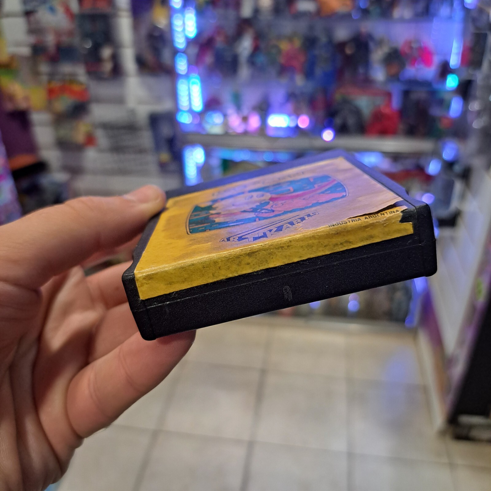 vintage atari game argentina pacman artkaris
