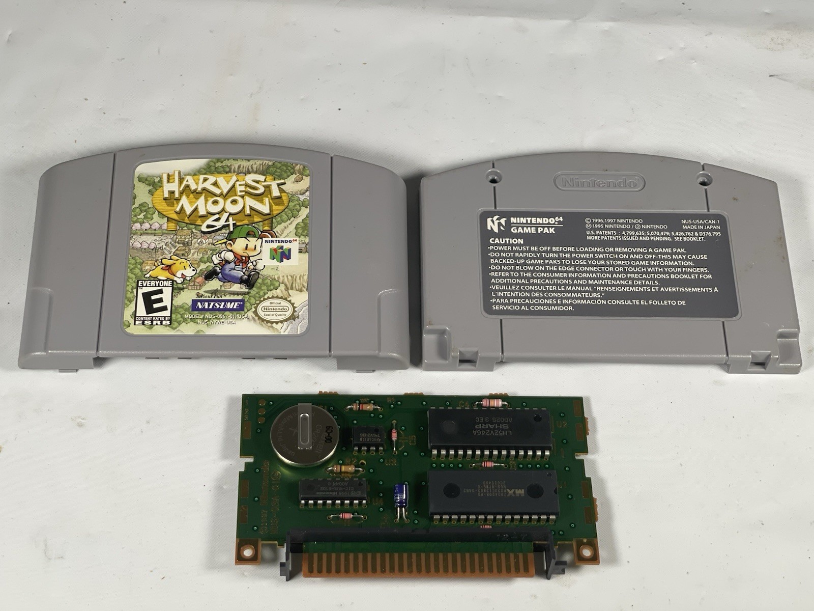 Harvest Moon 64 (Nintendo 64 N64, 1999) Authentic