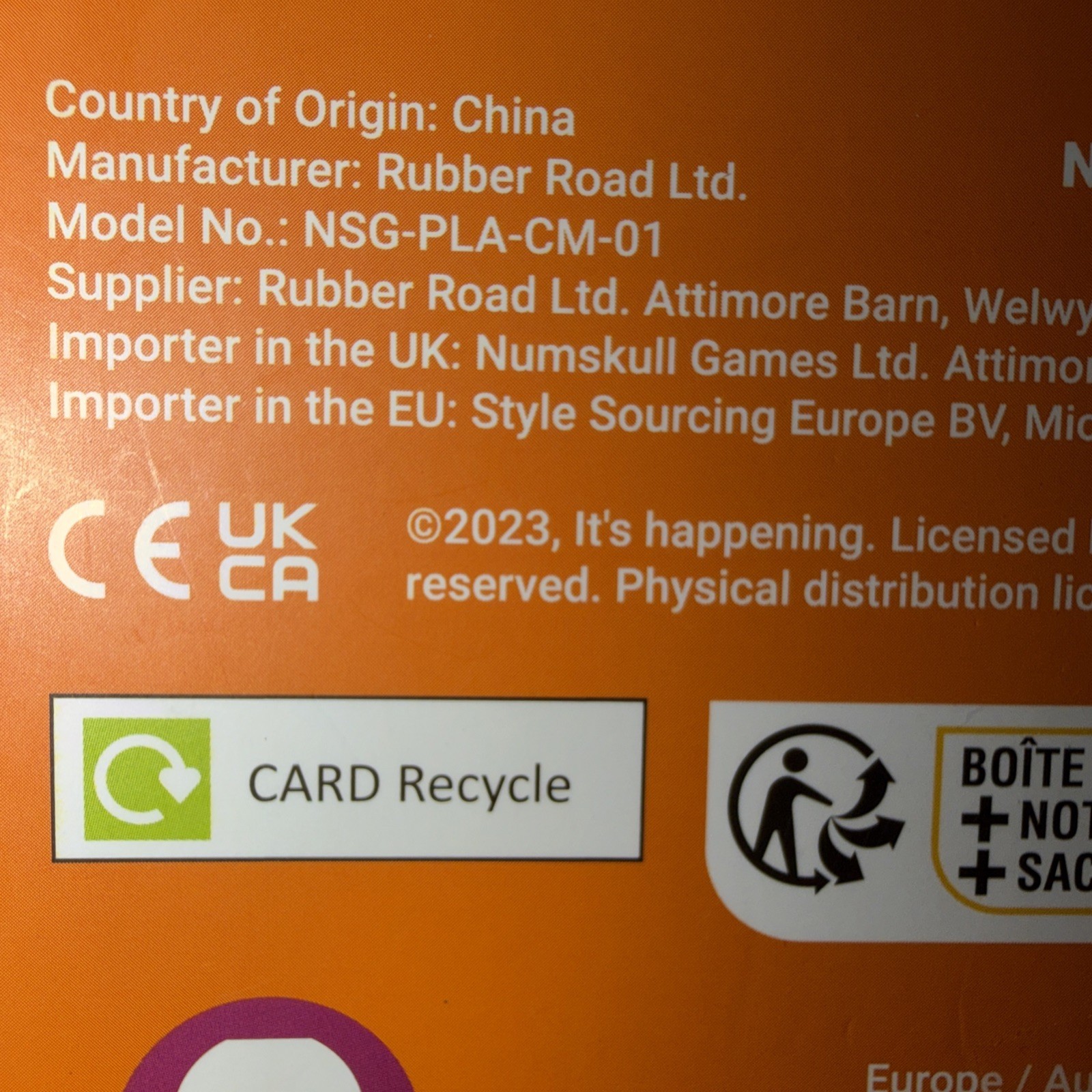 Plate Up! Numskull Games Collector’s Edition Figures Only Open Box