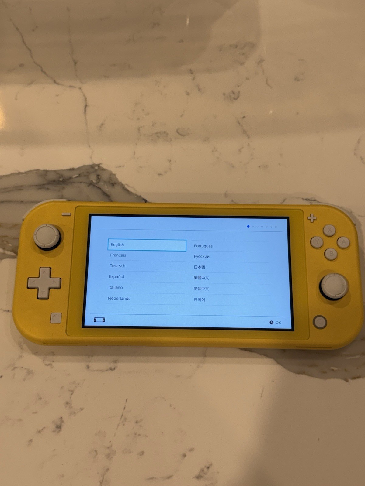 Nintendo Switch Lite Console YELLOW HDH-001 Handheld Video Game System