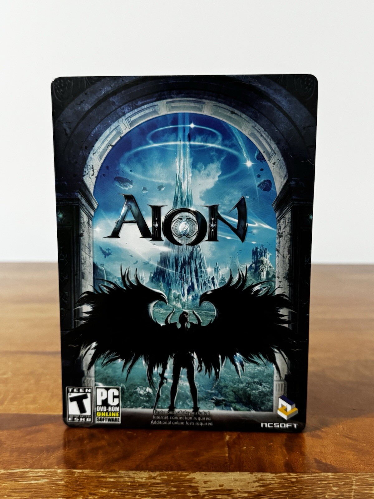 AION DVD-ROM 2-Disc PC Metal Case Steelbook Edition 2009 Game Complete TESTED