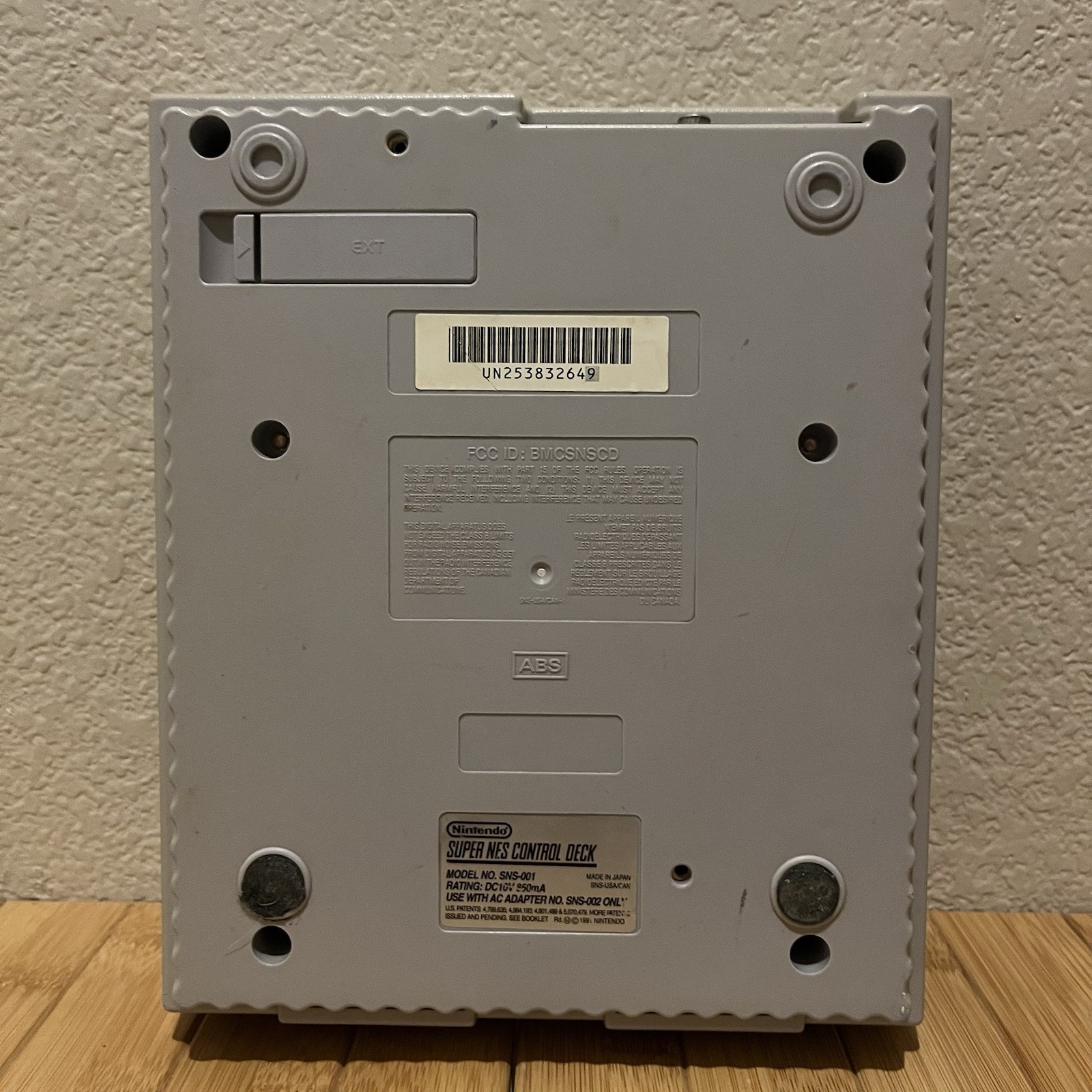 Nintendo SNES Super Nintendo Console SNS-001 NTSC-U/C Console Only