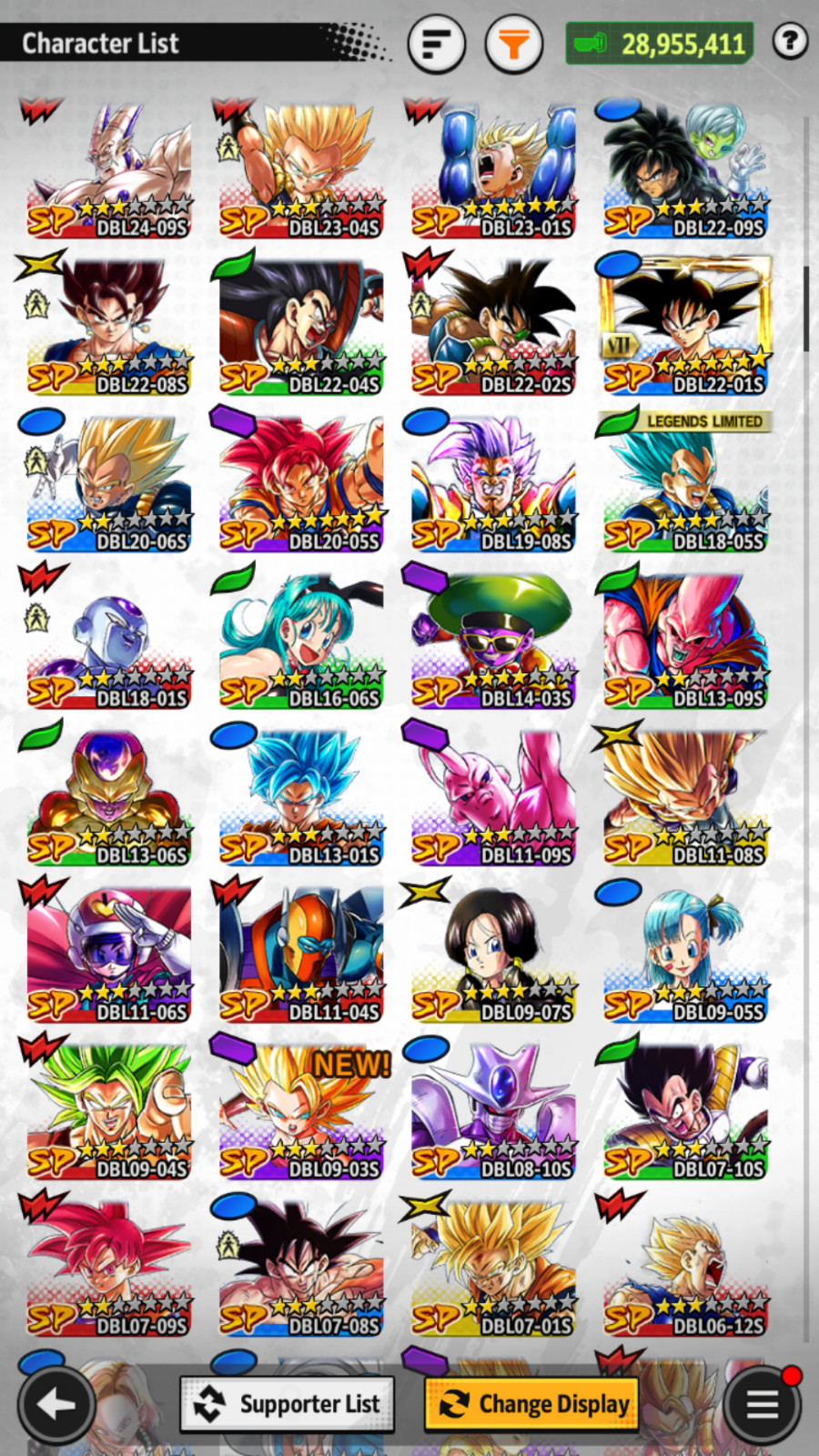 DB Legends-Ultra Goku/vegeta!+Ultra gogeta!+Gohan/trunks+Broly+shallet+11kcc#637