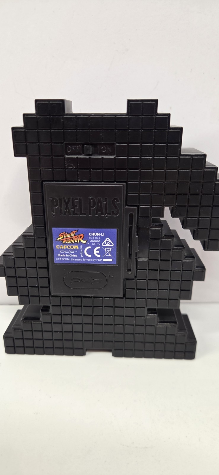 Pixel Pals – Chun-Li Street Fighter – Light Up Display – Capcom – Tested