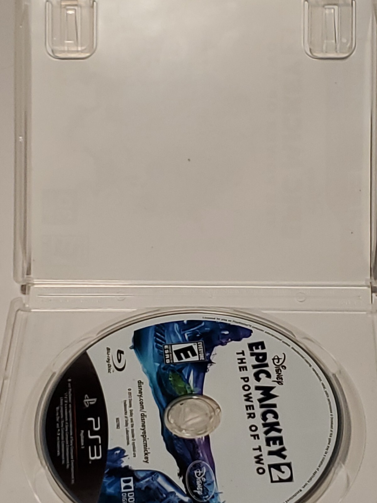 Disney Epic Mickey 2: The Power of Two Sony PlayStation 3, 2012 No Manual