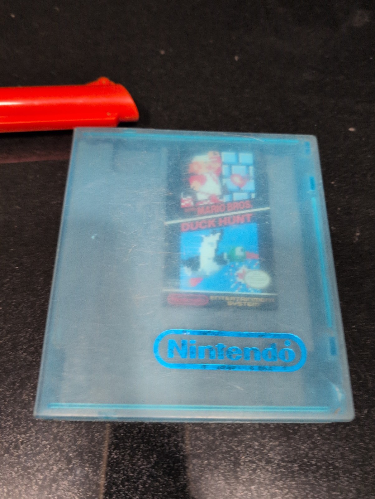 Super Mario Bros / Duck Hunt NES with Nintendo Zapper Light Gun OEM
