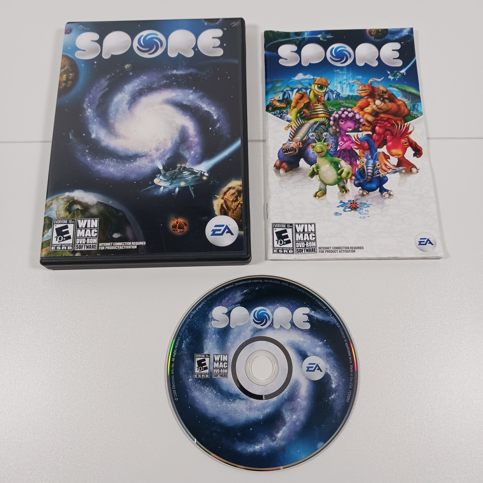 Spore (Windows/Mac, 2008) Complete w/ Manual & Activation Code