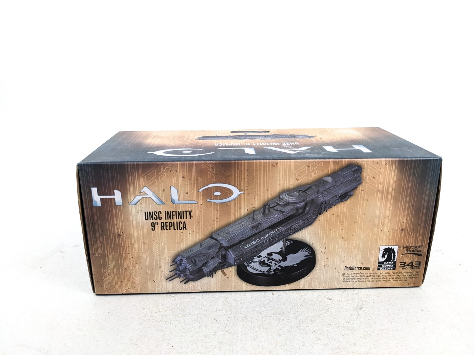 Dark Horse Deluxe Microsoft Halo UNSC Infinity 9″ Replica Ship Statue 2016