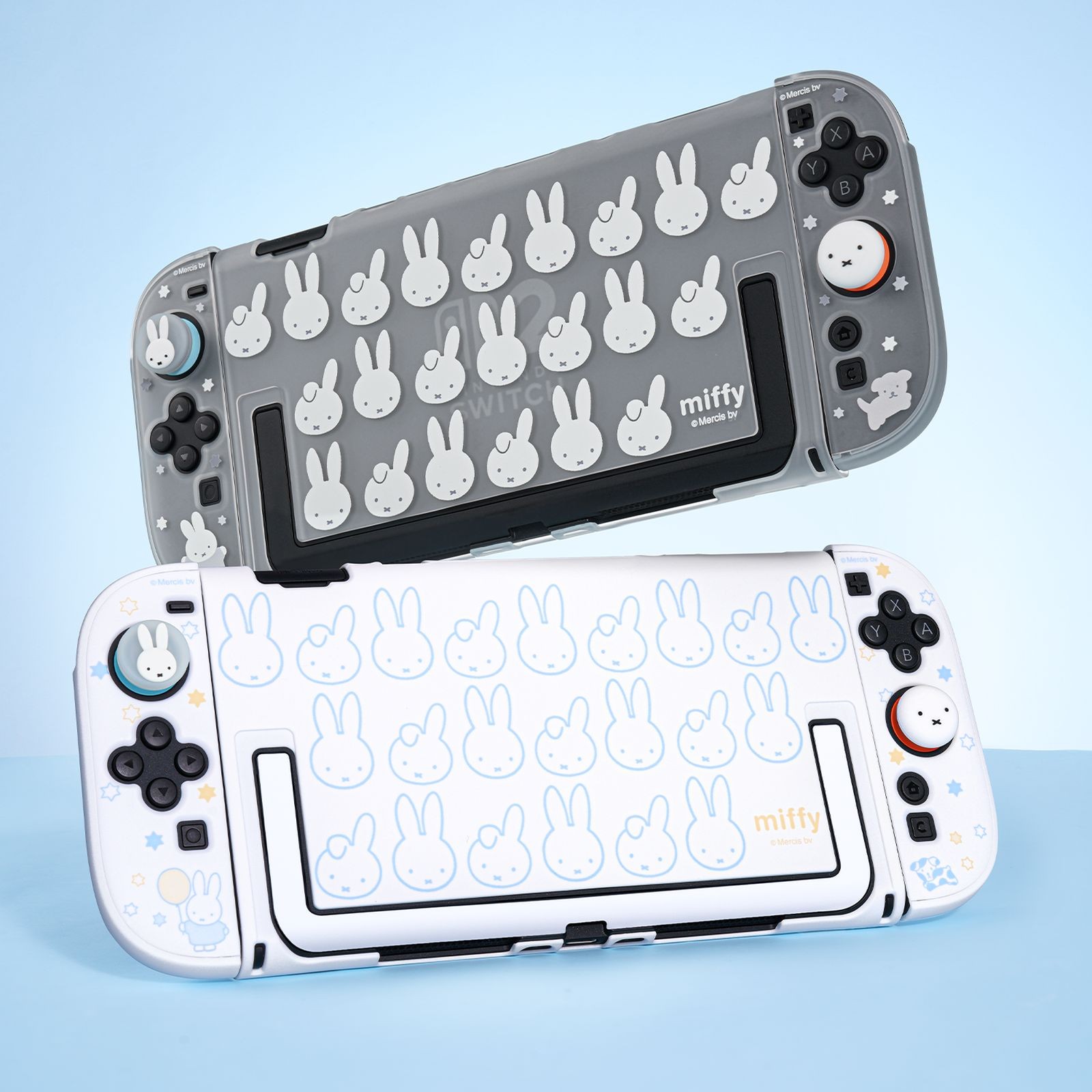 GeekShare Protective Case for Nintendo Switch 2(2025) Joycon Cover Miffy Bunny