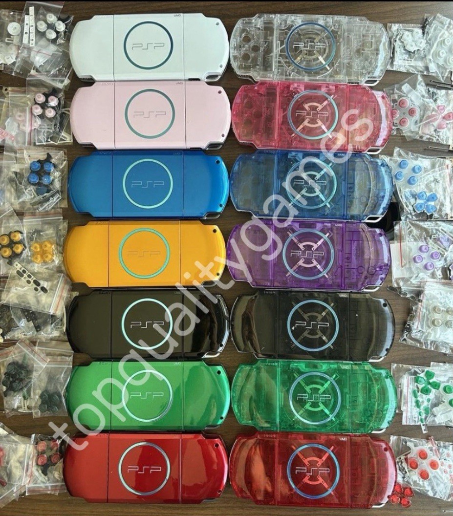 For Sony PSP 3000 PSP3000 Full Housing Shell Case Cover & Buttons- pick color