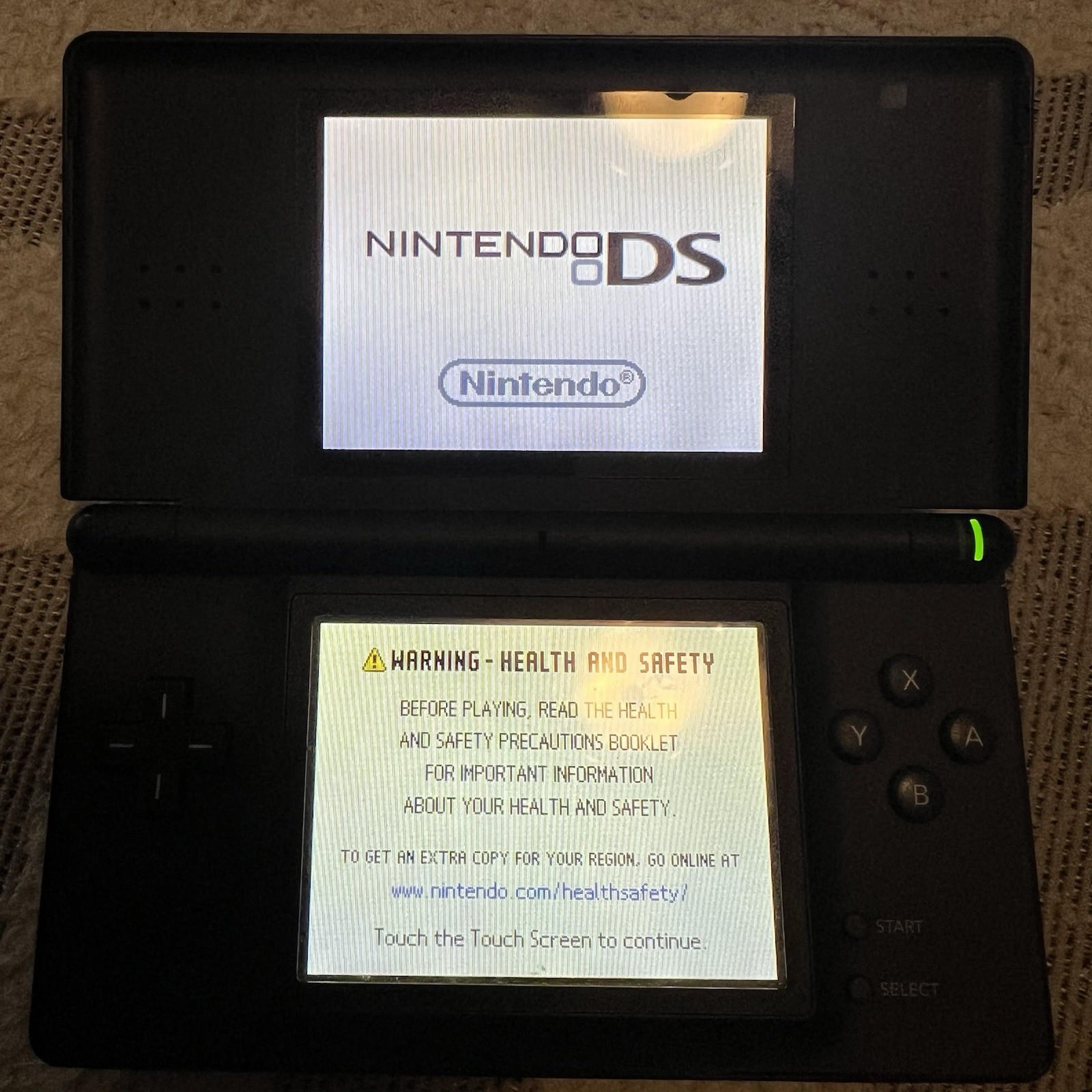 Nintendo DS Lite Console USG-001 Black with Games And Charger