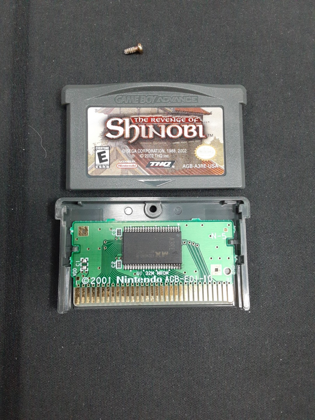 The Revenge of Shinobi Nintendo Game Boy Advance, 2002 – GBA – Authentic