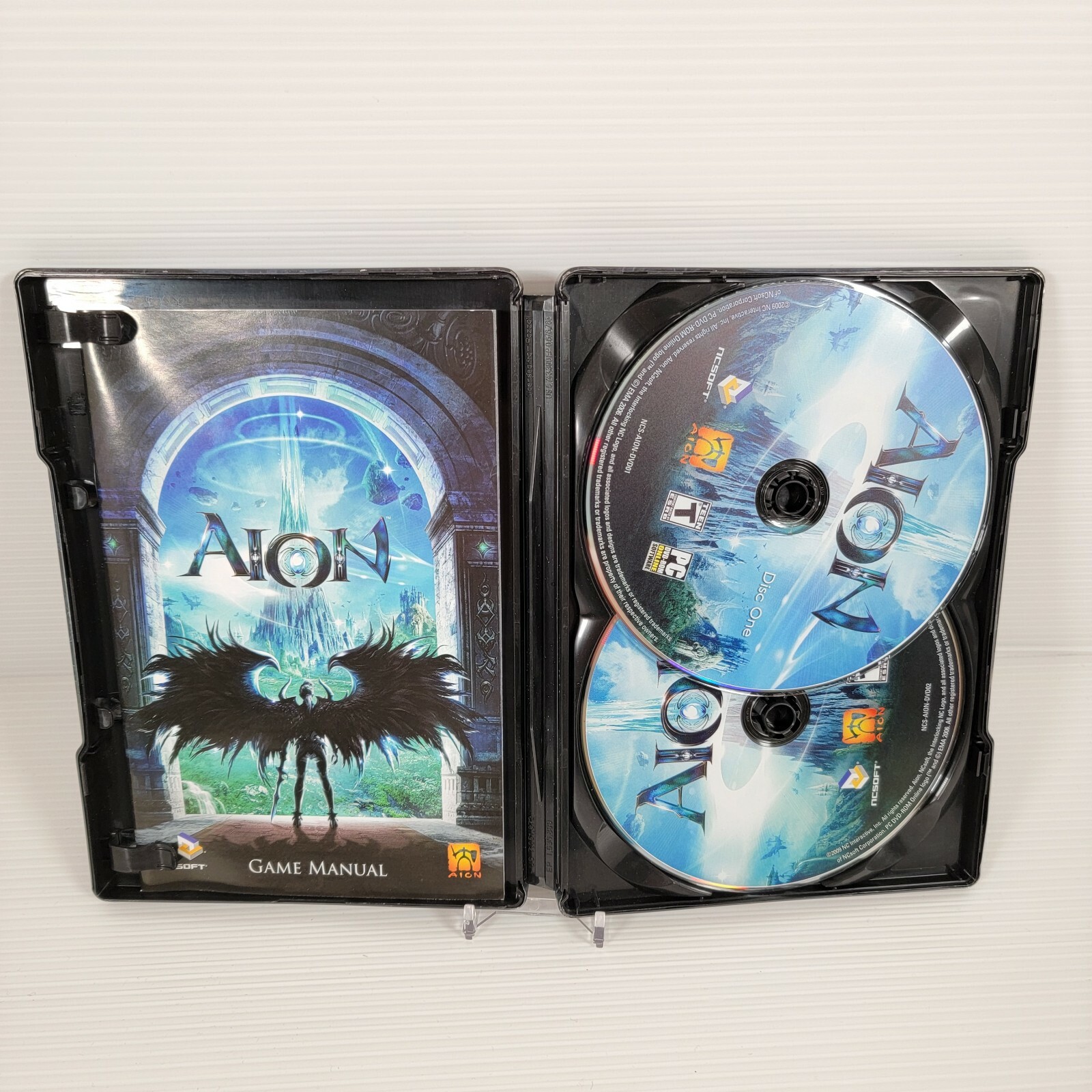 Aion (PC DVD-Rom, 2009, 2-Discs) Steelbook Edition – CIB Complete