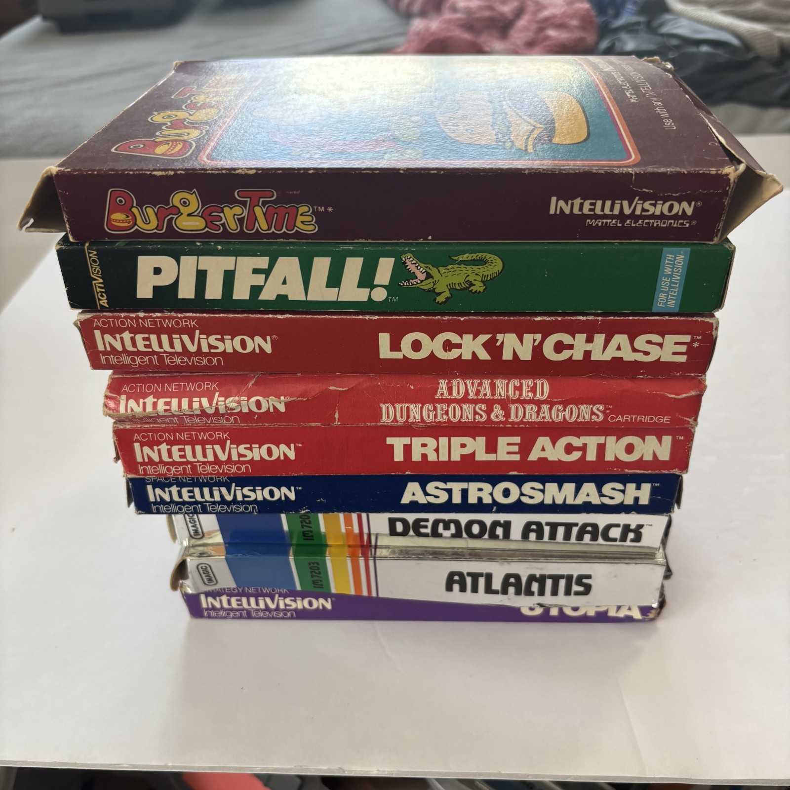 Mattel Intellivision Collectors Bulk Lot | Console | Intellivoice | 20 Games