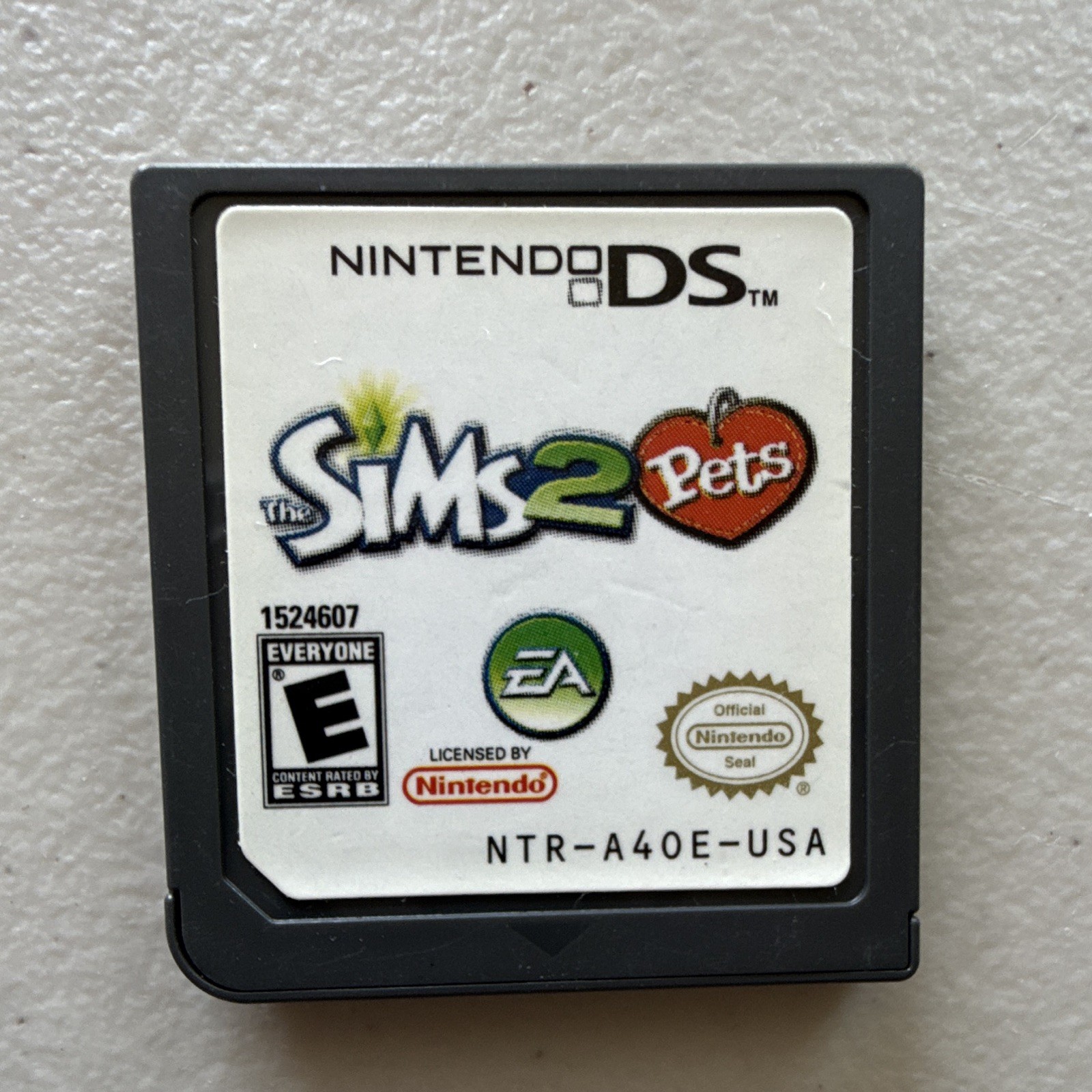 Nintendo DS The Sims 2 Pets – Cartridge Only, EA, The Sims Series, E, NTSC-U/C