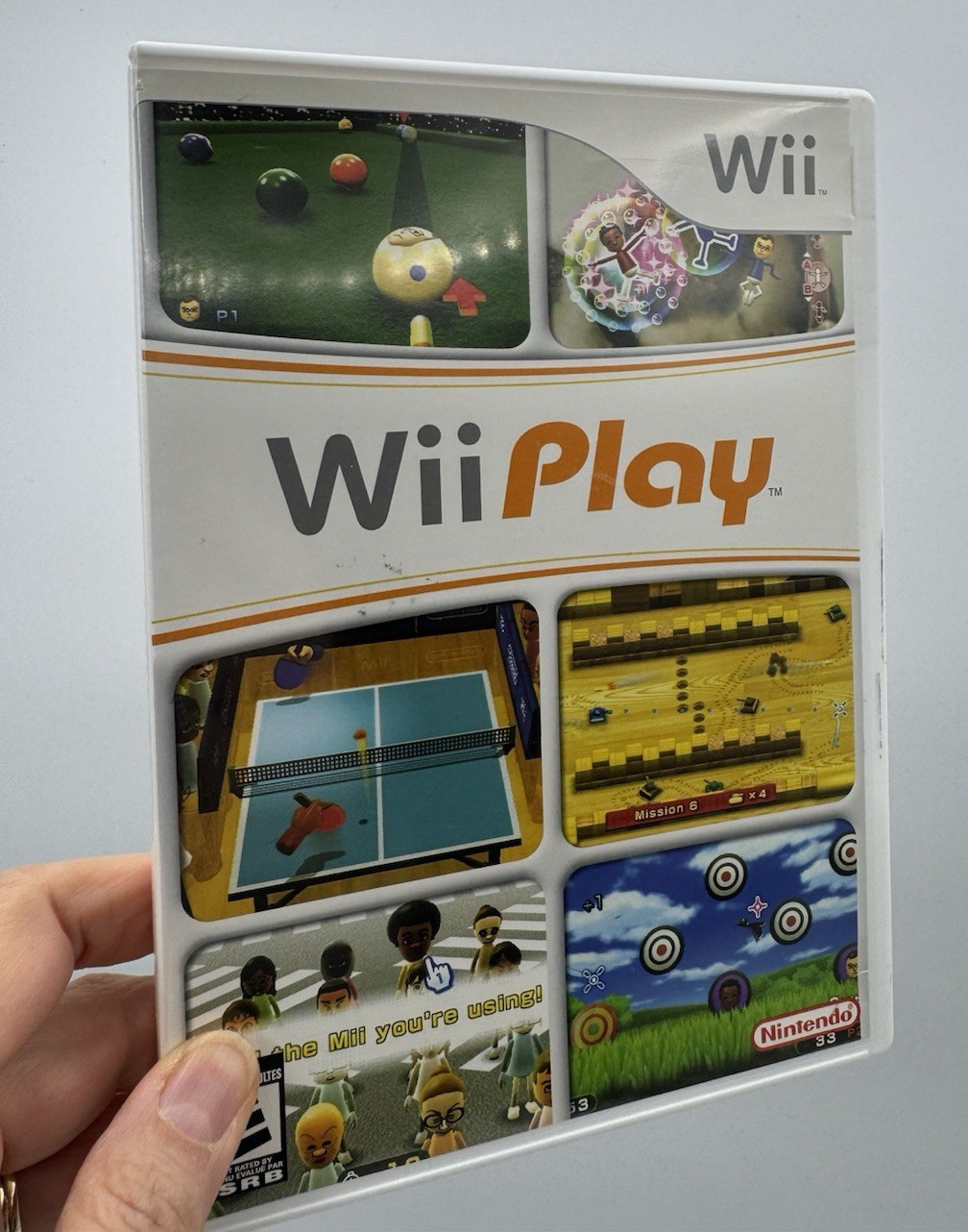 Wii Play Game Complete CIB Nintendo Wii 2007 Complete with Reg Card & Manual