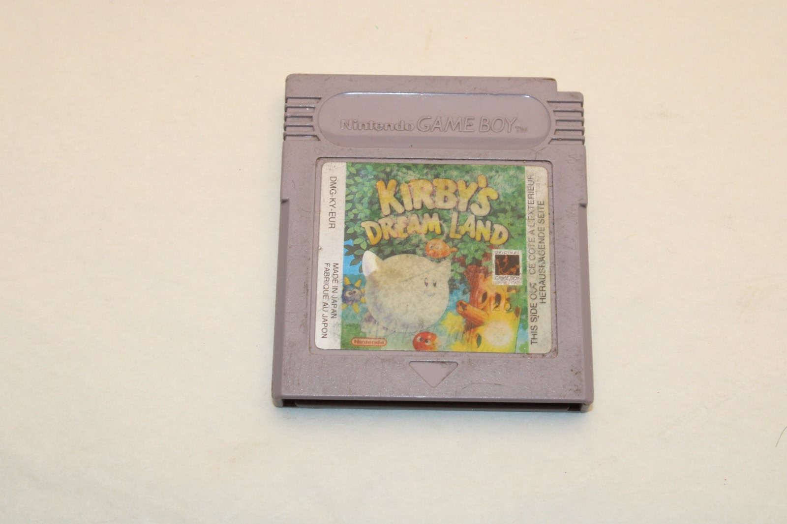 Kirby’s Dream Land Game Boy Original Authentic Nintendo GB