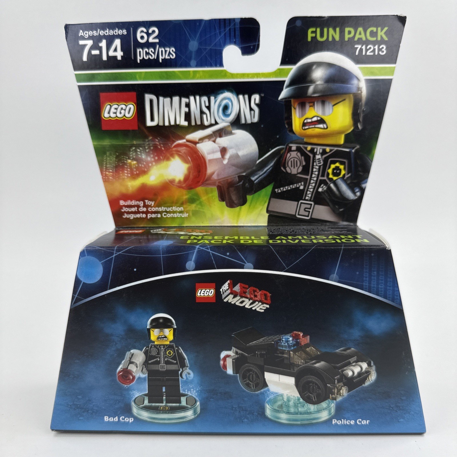 LEGO Dimensions The Lego Movie Bad Cop Police Car Fun Pack 71213 NIB
