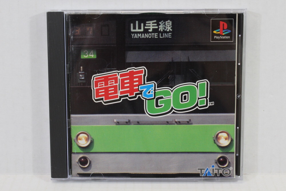 Densha De Go! CIB Let’s Go by Train PS1 PS Sony PlayStation 1 Japan US Seller