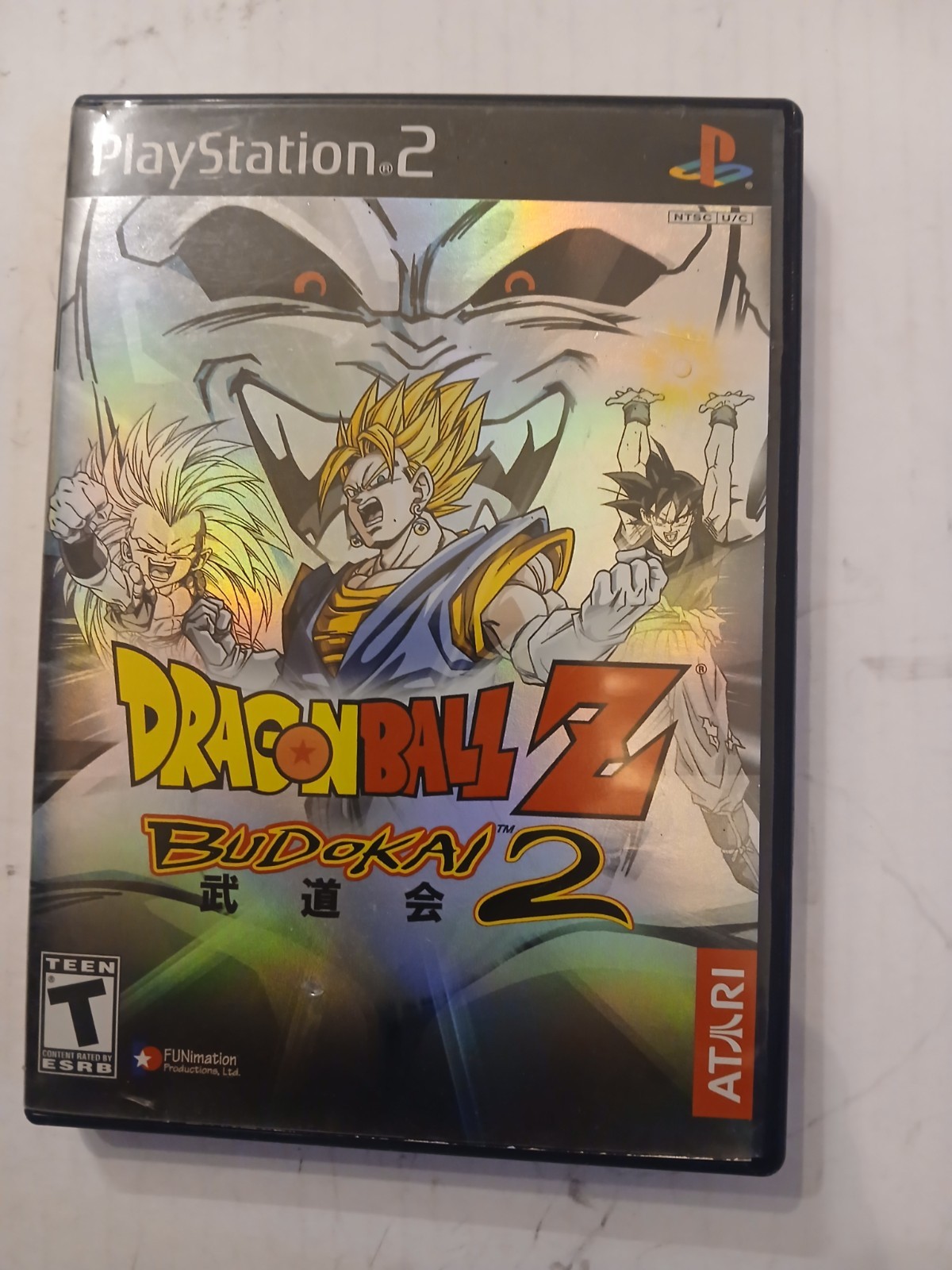 Dragon Ball Z: Budokai 2 Ps2 (Sony PlayStation 2, 2003) Case & Game UNTESTED