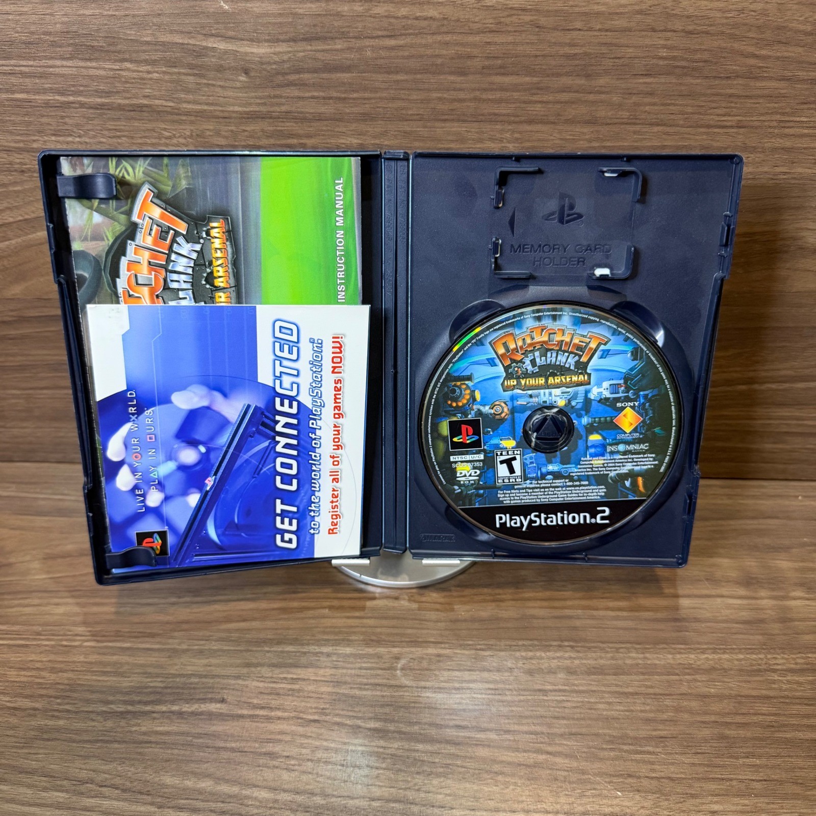 Ratchet & Clank Up Your Arsenal Sony Video Game PlayStation 2 N/A Multicolor CIB