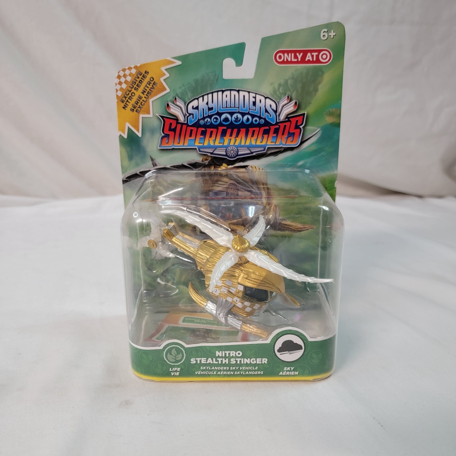 Skylanders Figure Superchargers Nitro Stealth Stinger Target Exclusive