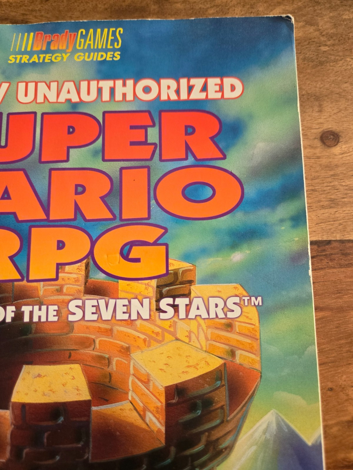 Super Mario RPG Legend Seven Stars SNES Brady Games Strategy Guide