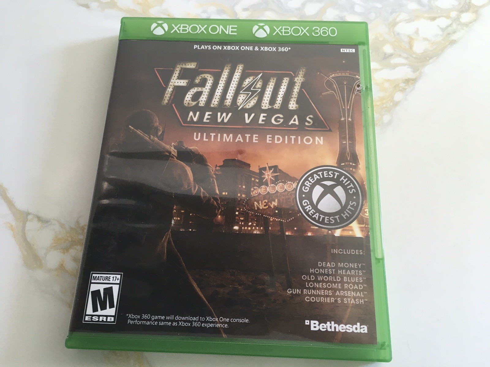 Fallout New Vegas Ultimate Edition Lot (Xbox One, Xbox Series X, Xbox 360, 2012)