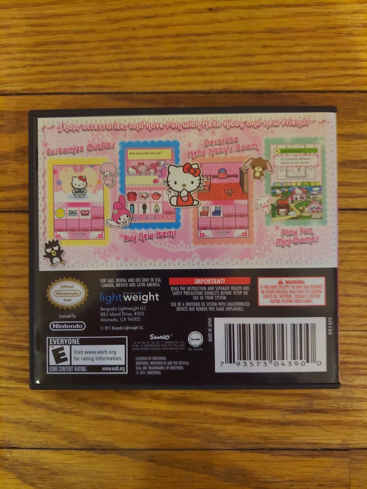 Loving Life With Hello Kitty & Friends (CIB) – Nintendo DS -Life Simulation Game