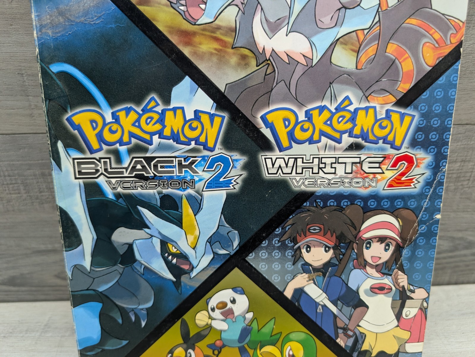 Pokemon Black 2 and White 2 Volume 1+2 Strategy Guide Books Used (No Posters).