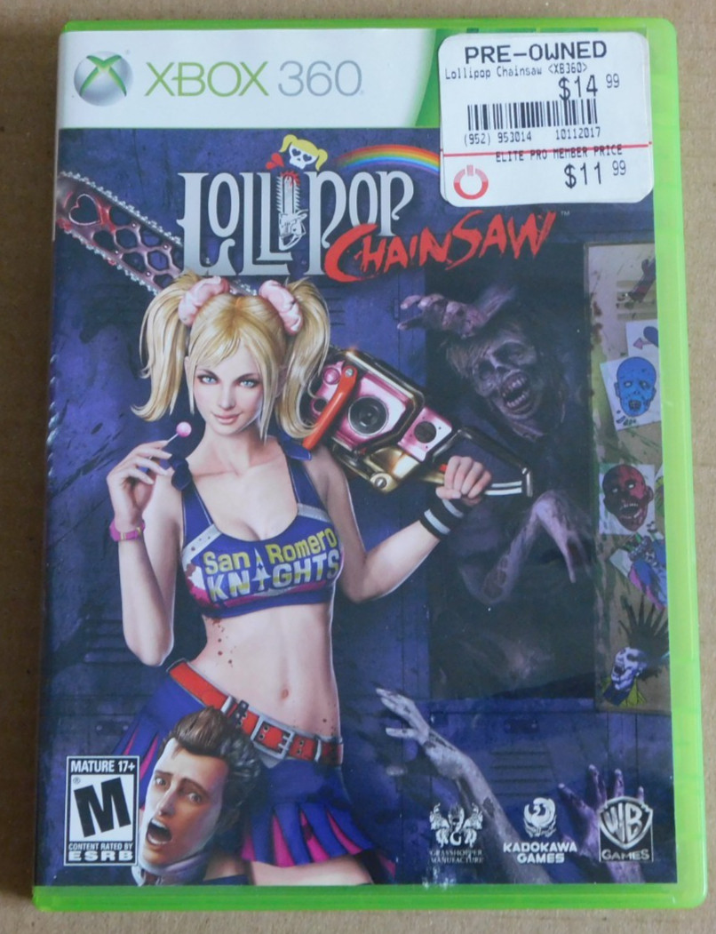 Lollipop Chainsaw (Microsoft Xbox 360, 2012)