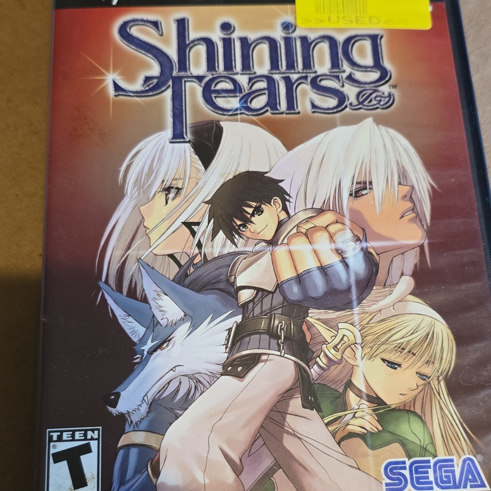 SEGA Shining Tears Action Role Playing Sony PlayStation 2 2005 Analog