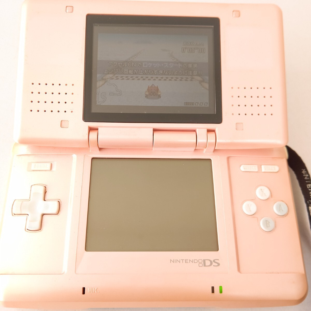 Nintendo DS Handheld Console Candy Pink Color Touch Pen Charger Box Included