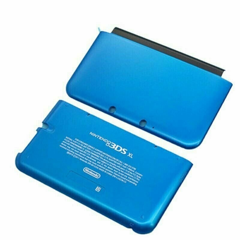 Replacement Housing Cover Shell Top Bottom for Nintendo 3DS XL Blue