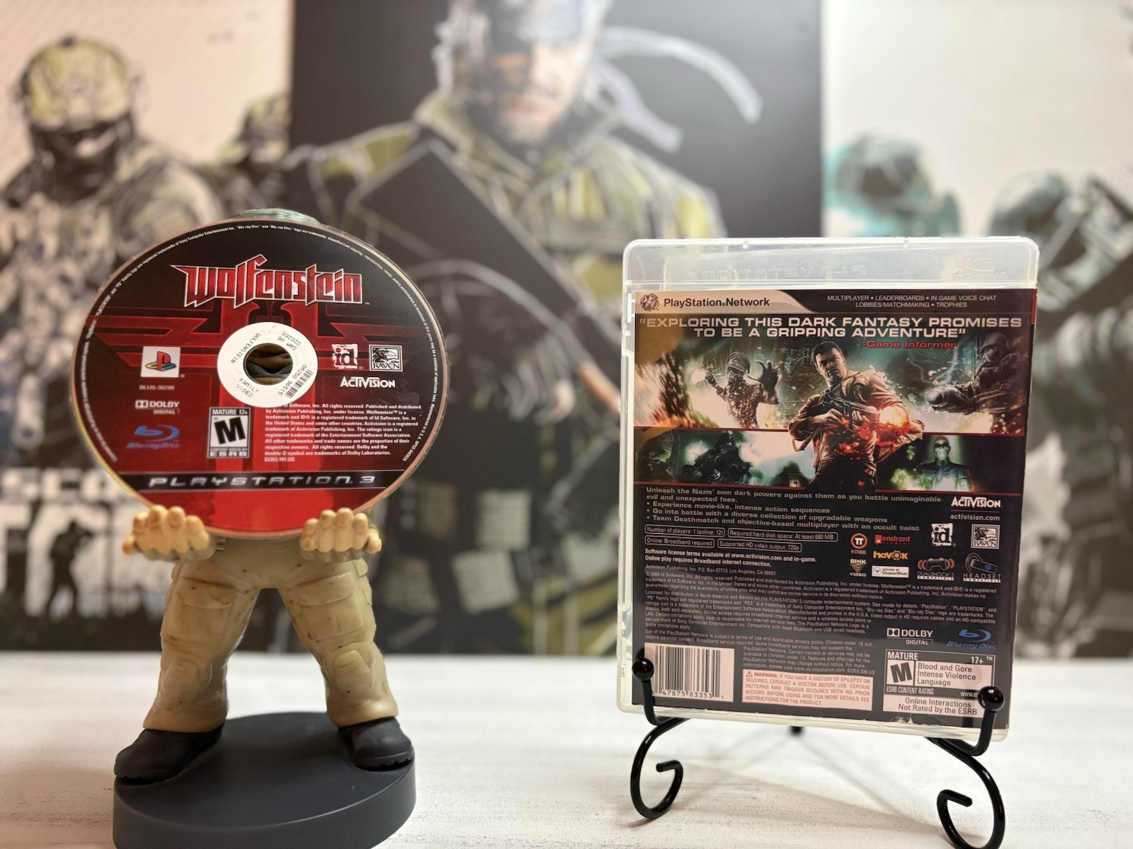 Wolfenstein – Playstation 3 – No Manual – Tested