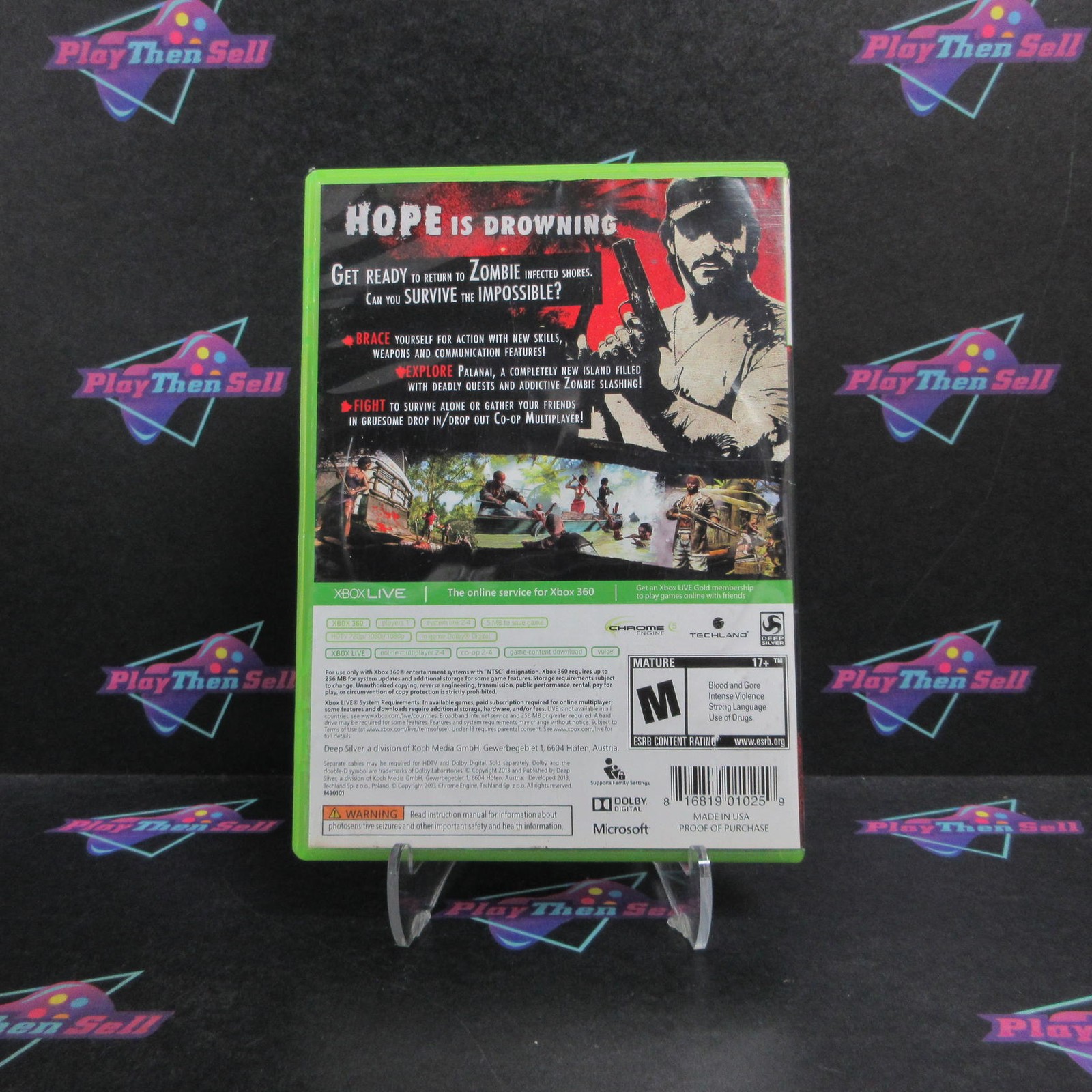 Dead Island Riptide Special Edition Xbox 360 Complete – 1 Year Warranty VG