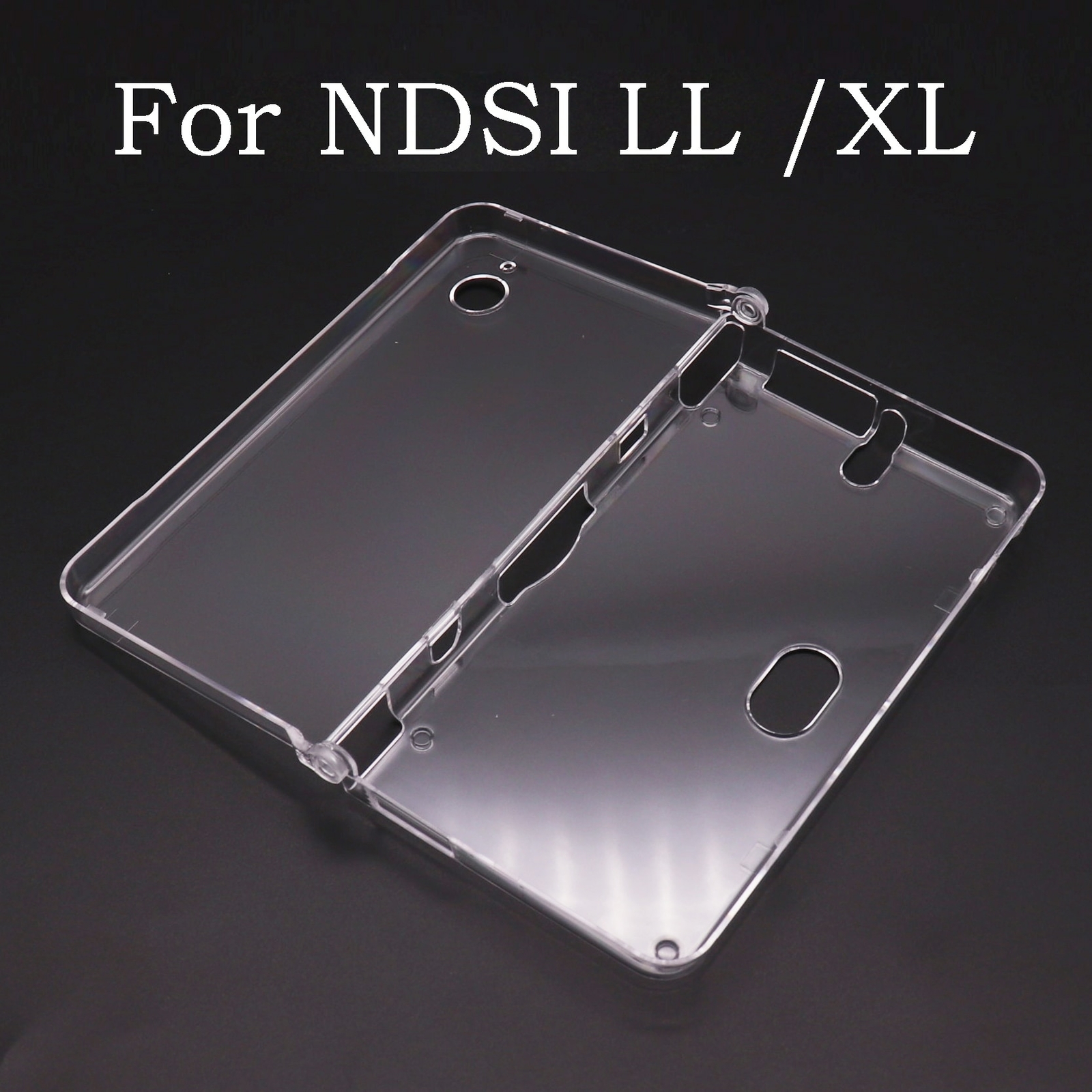 For Nintendo NDSi XL/LL Transparent Clear Crystal Hard Case Cover Shell Skin