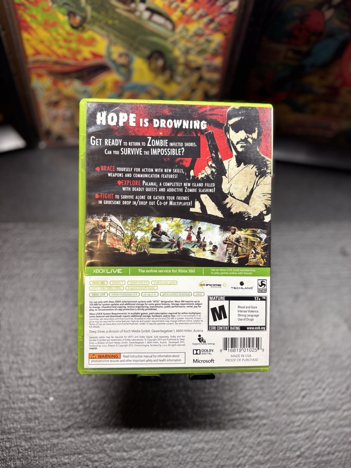 Deep Silver Dead Island: Riptide Special Edition Xbox 360 CIB Tested! 2013 M