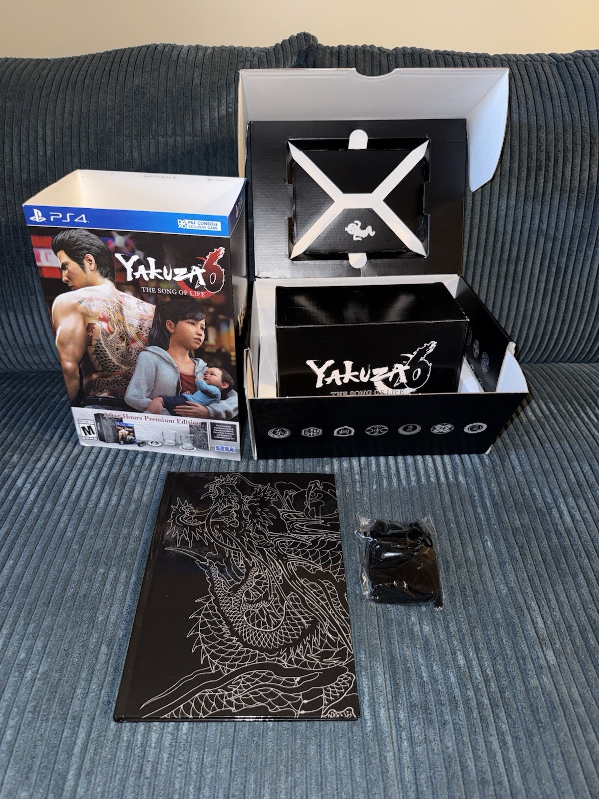 Yakuza 6 The Song of Life After Hours Premium Edition PS4 OPEN MISSING ITEMS