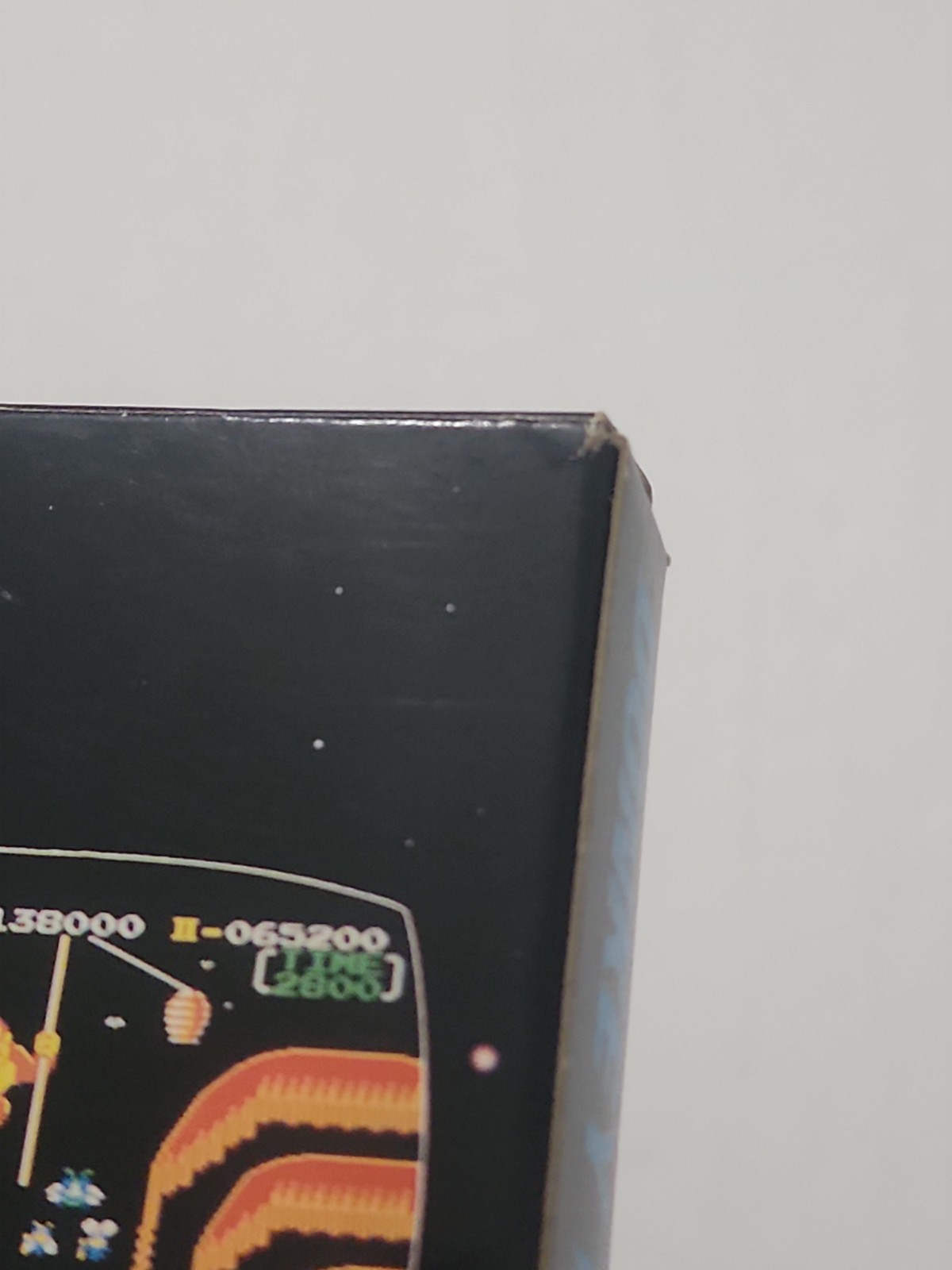 Donkey Kong 3 Nintendo NES Empty Box Only HangTab BLACK BOX Needs Wata Psa