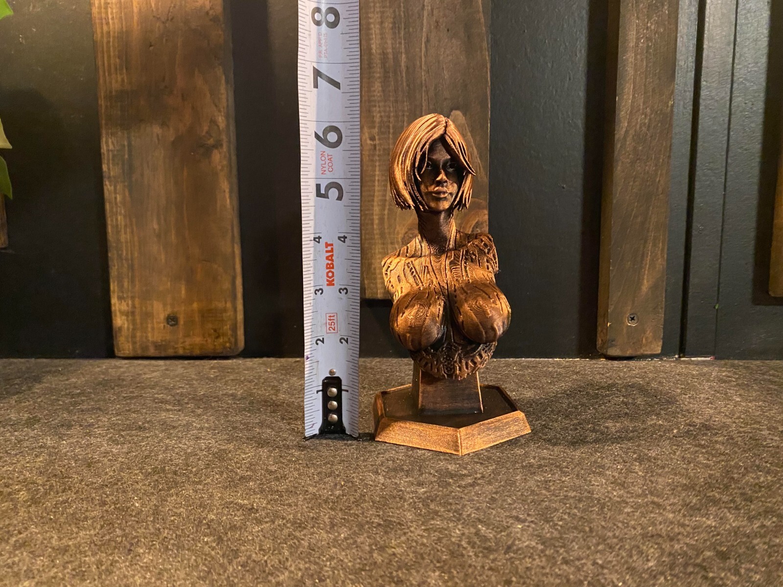 Halo Cortana Copper Statue 6inches tall