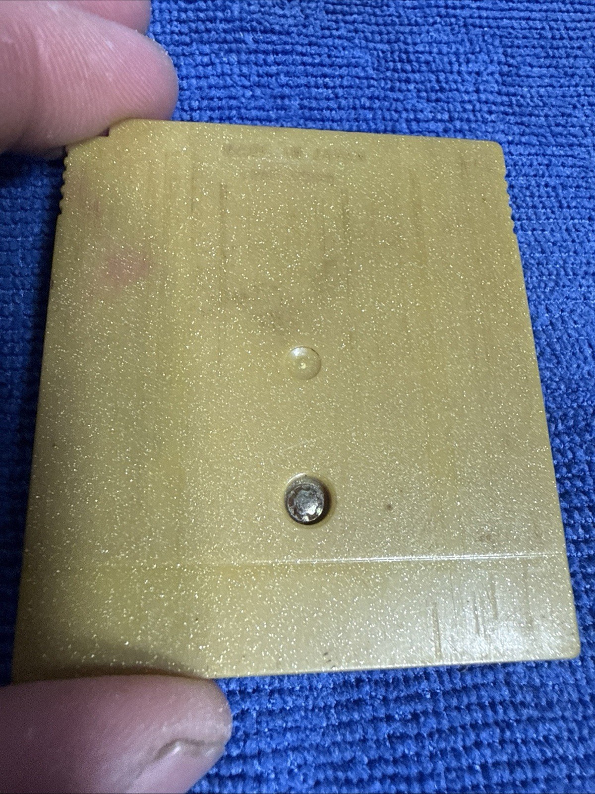 Pokemon Gold Version (GBC, 2000) Game Only – Tested & Working -NEEDS BATTERY!