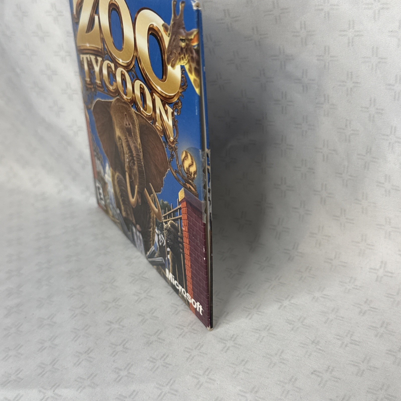 Zoo Tycoon (PC, 2001) Cardboard Sleeve Video Game