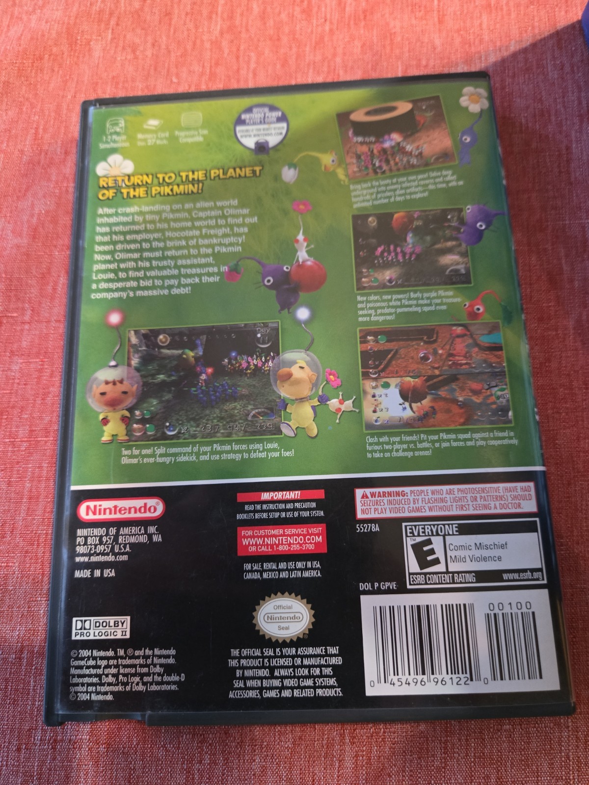 Pikmin 2 Nintendo GameCube NEAR MINT W MANUAL