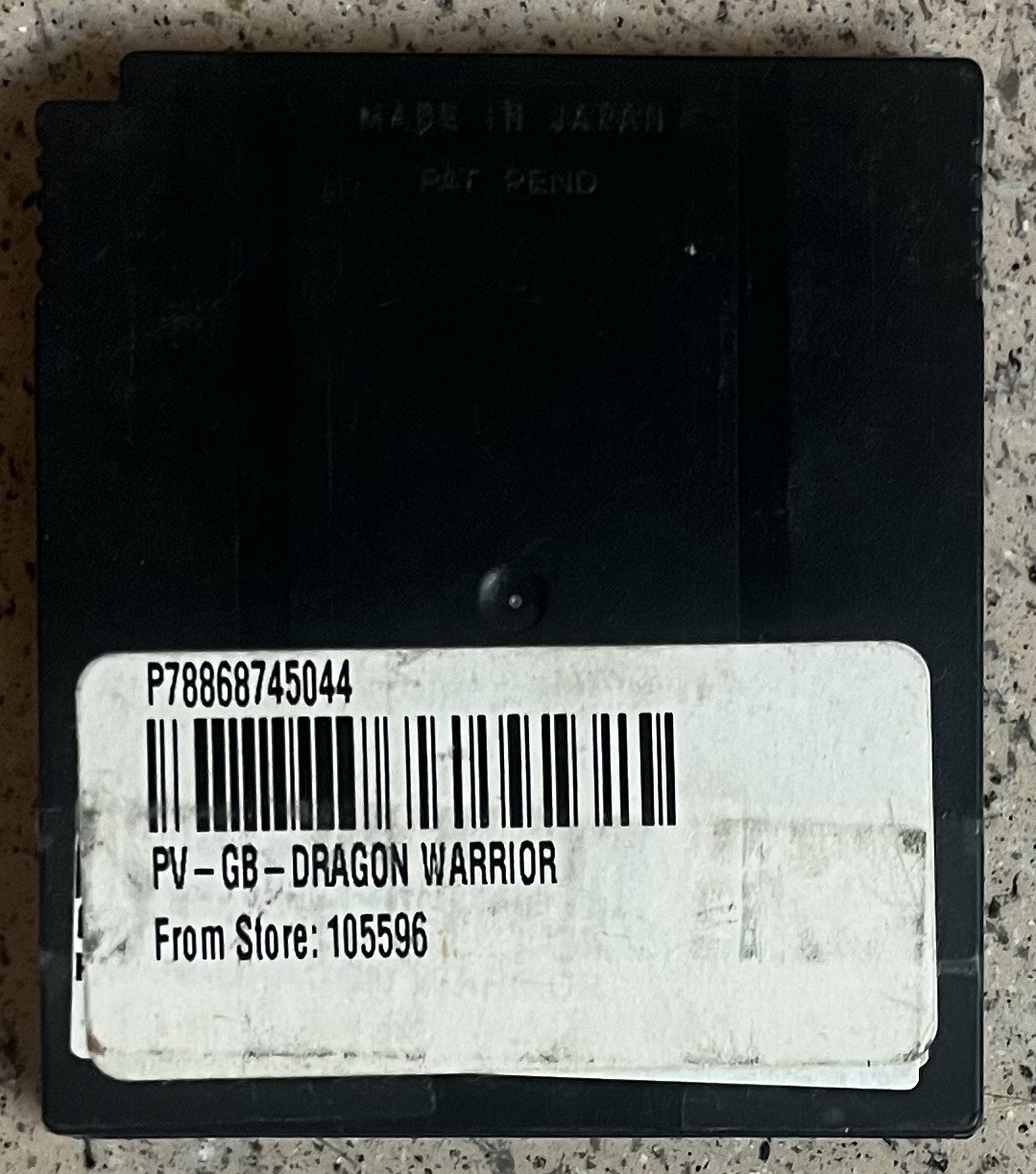 Dragon Warrior Monsters Nintendo Gameboy 2000, Cartridge Only Authentic & Tested