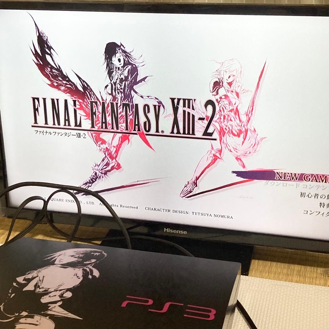 PS3 FINAL FANTASY XIII-2 LIGHTNING EDITION 320G CEJH-10020 w/BOX